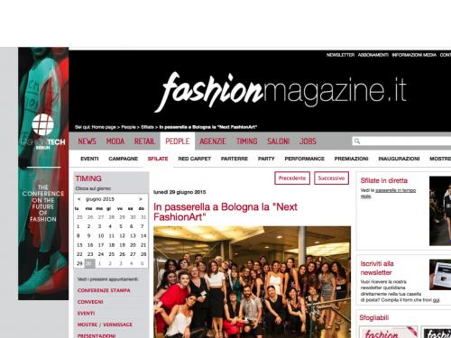 In passerella a Bologna la Next FashionArt!