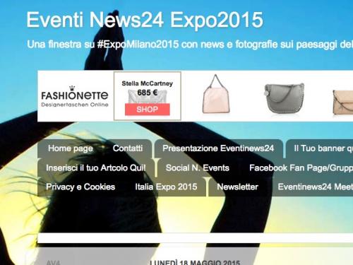 Eventi News 24 Expo 2015