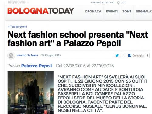 Next Fashion School presenta NFA a Palazzo Pepoli