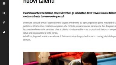 Fashion Contest e la nascita dei nuovi talenti