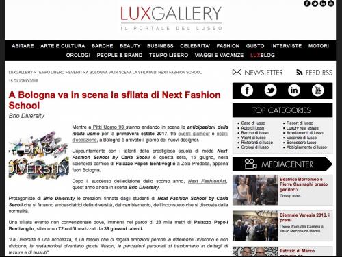 A Bologna va in scena la Sfilata di Next Fashion School