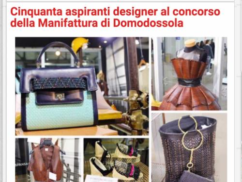 Cinquanta aspiranti designer al Concorso della Manifattura di Domodossola