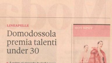 Domodossola premia talenti under 30