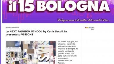La Next Fashion School by Carla Secoli ha presentato Visions