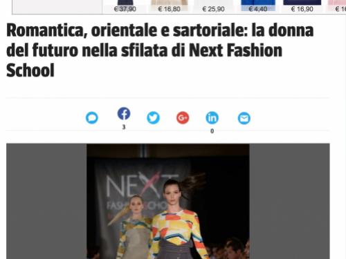 Romantica, orientale e sartoriale: la donna del futuro nella sfilata di Next Fashion School