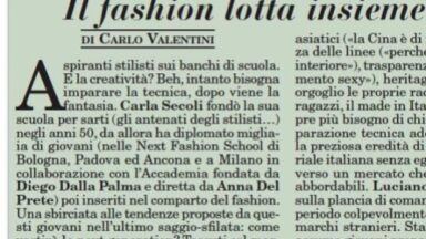 Il fashion lotta insieme a noi