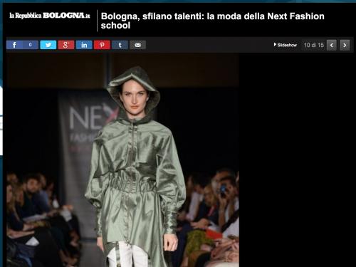 Bologna, sfilano talenti: la moda della Next Fashion school