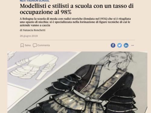 Modellisti e stilisti a scuola con un tasso di occupazione al 98%