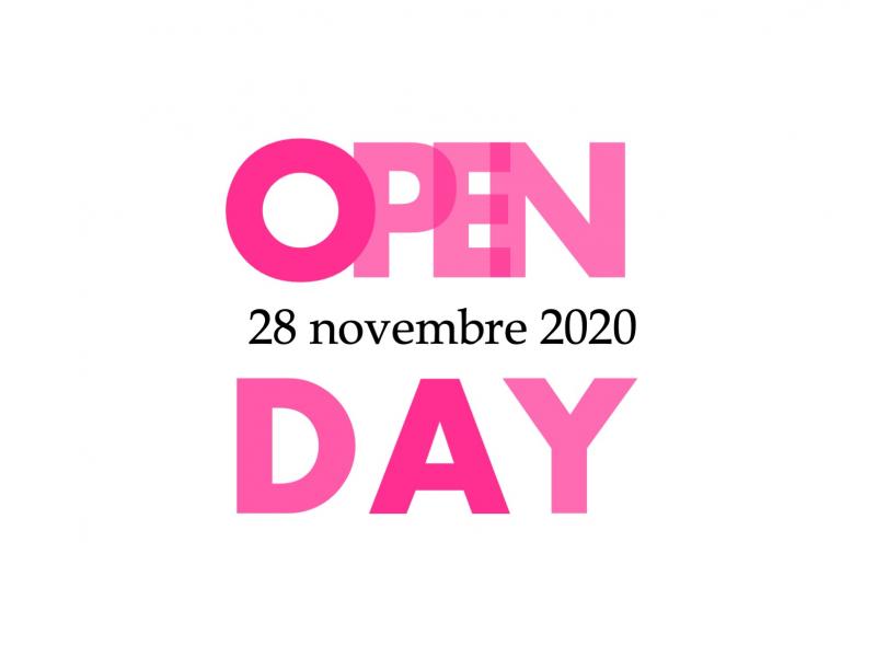 Open Day virtuale il 28 novembre 2020