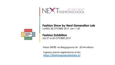 Next a Fashion Graduate Italia 2019